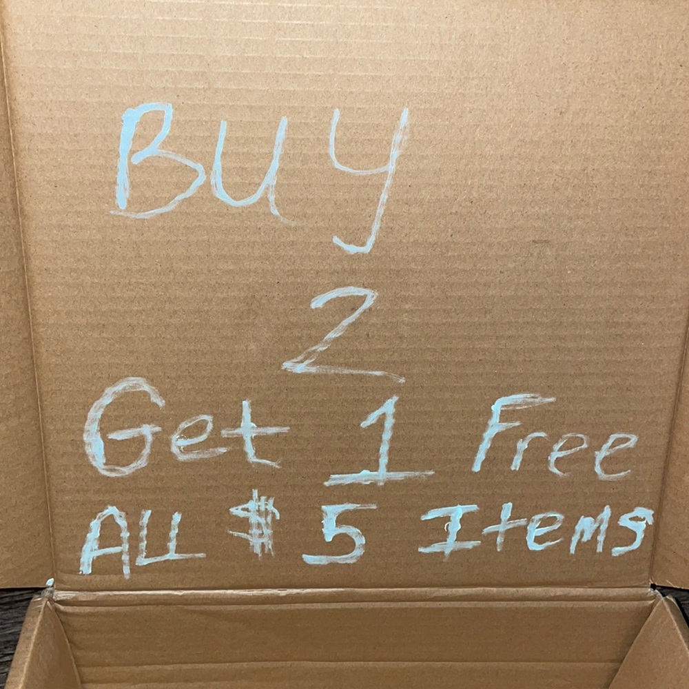 Sale on $5 items!!